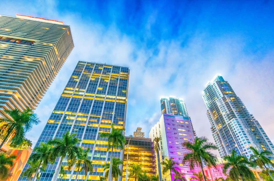 downtown Miami, Florida
